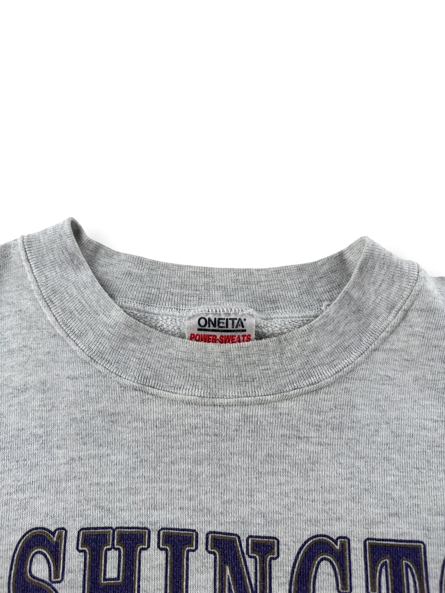 Collar on Vintage 1993 Huskies Rose Bowl Crewneck SZ XL (Fits L)