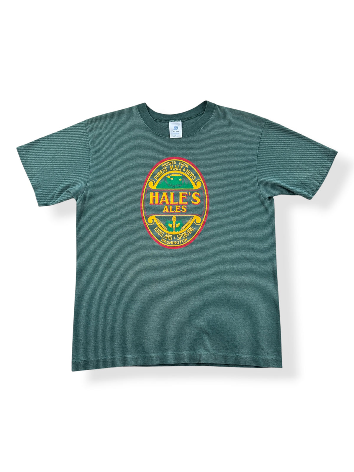 Front of Vintage Hales Ales Washington Tee SZ L