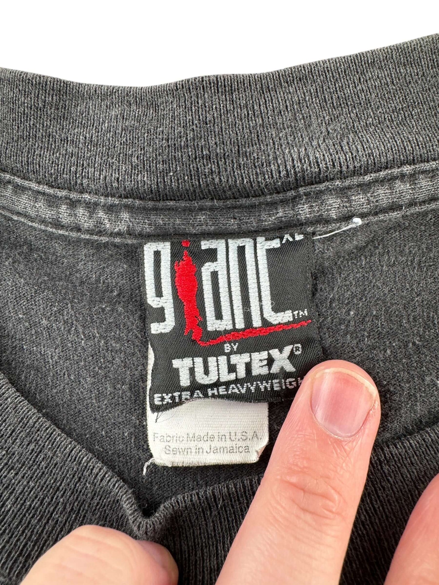 Tag on Vintage Late 90s Tool Giant Tee SZ XL