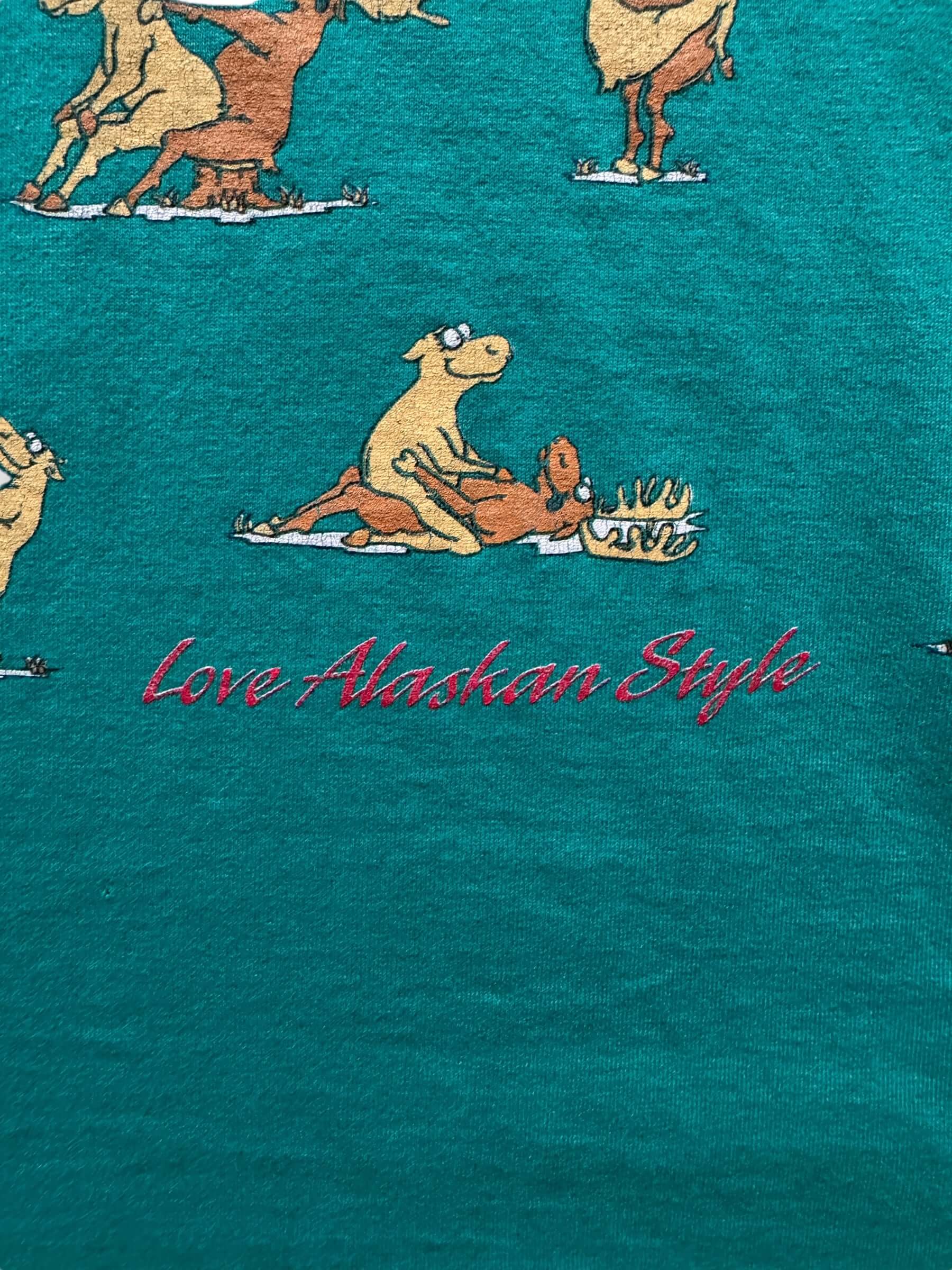 Vintage Love Alaskan Style Tee SZ L