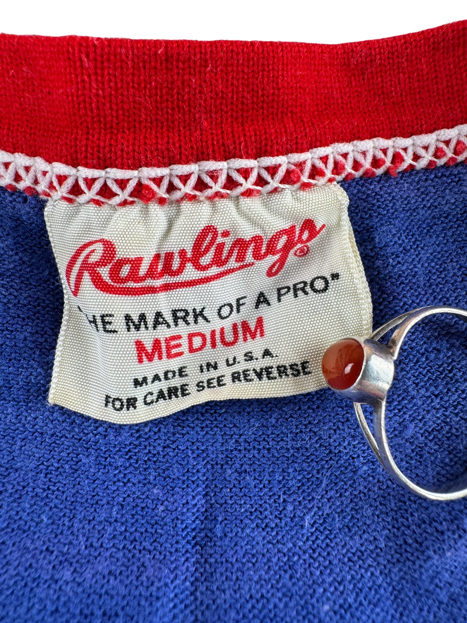 Tag on Vintage Rawlings Durene Jersey SZ M (Fits S)