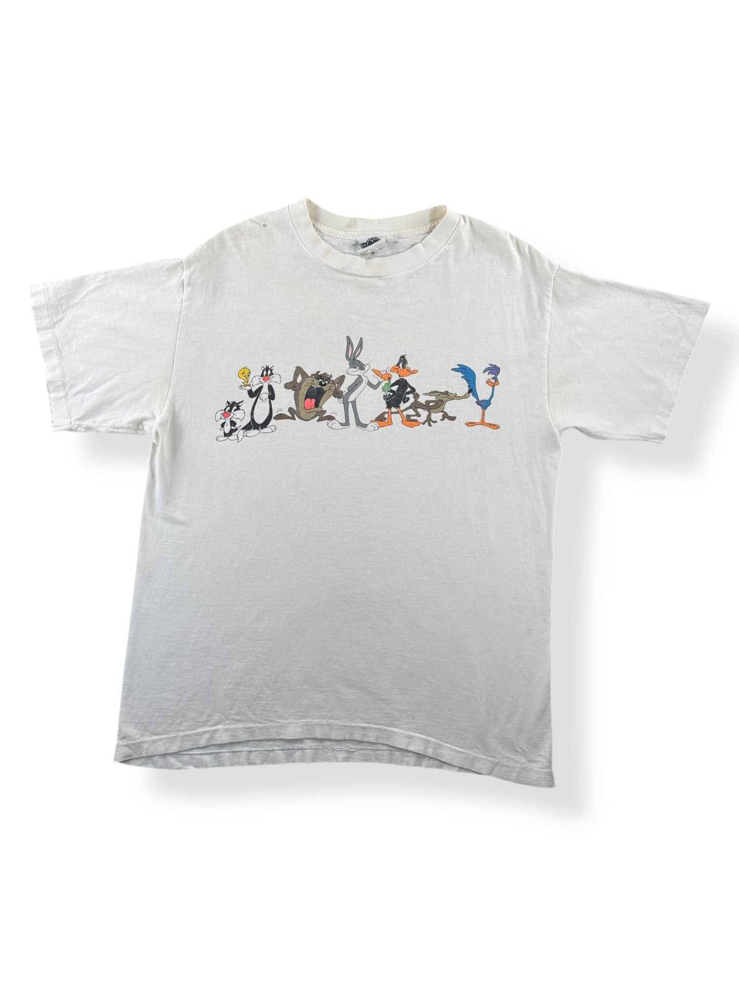 Front of Vintage Acme Studios Looney Tunes AOP Tee SZ L