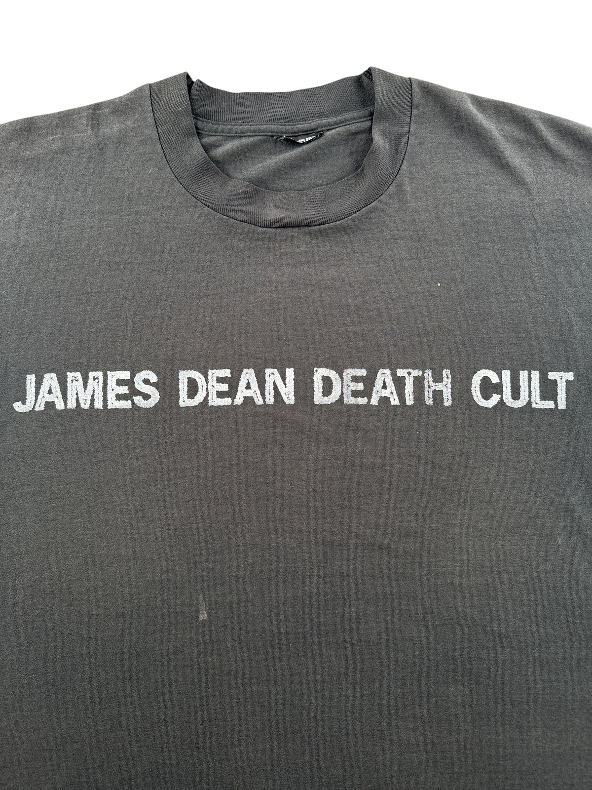 Front graphic on James Dean Death Cult Tee SZ XL