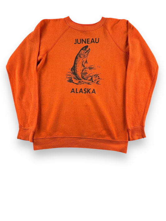 Front View of Vintage Juneau Alaska Crewneck Sweatshirt SZ M