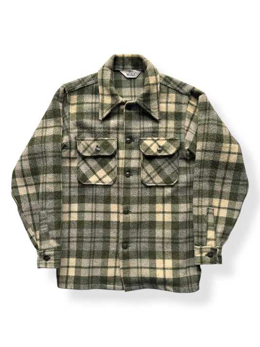 Front of Vintage Earth Tone Woolrich Jacket SZ M