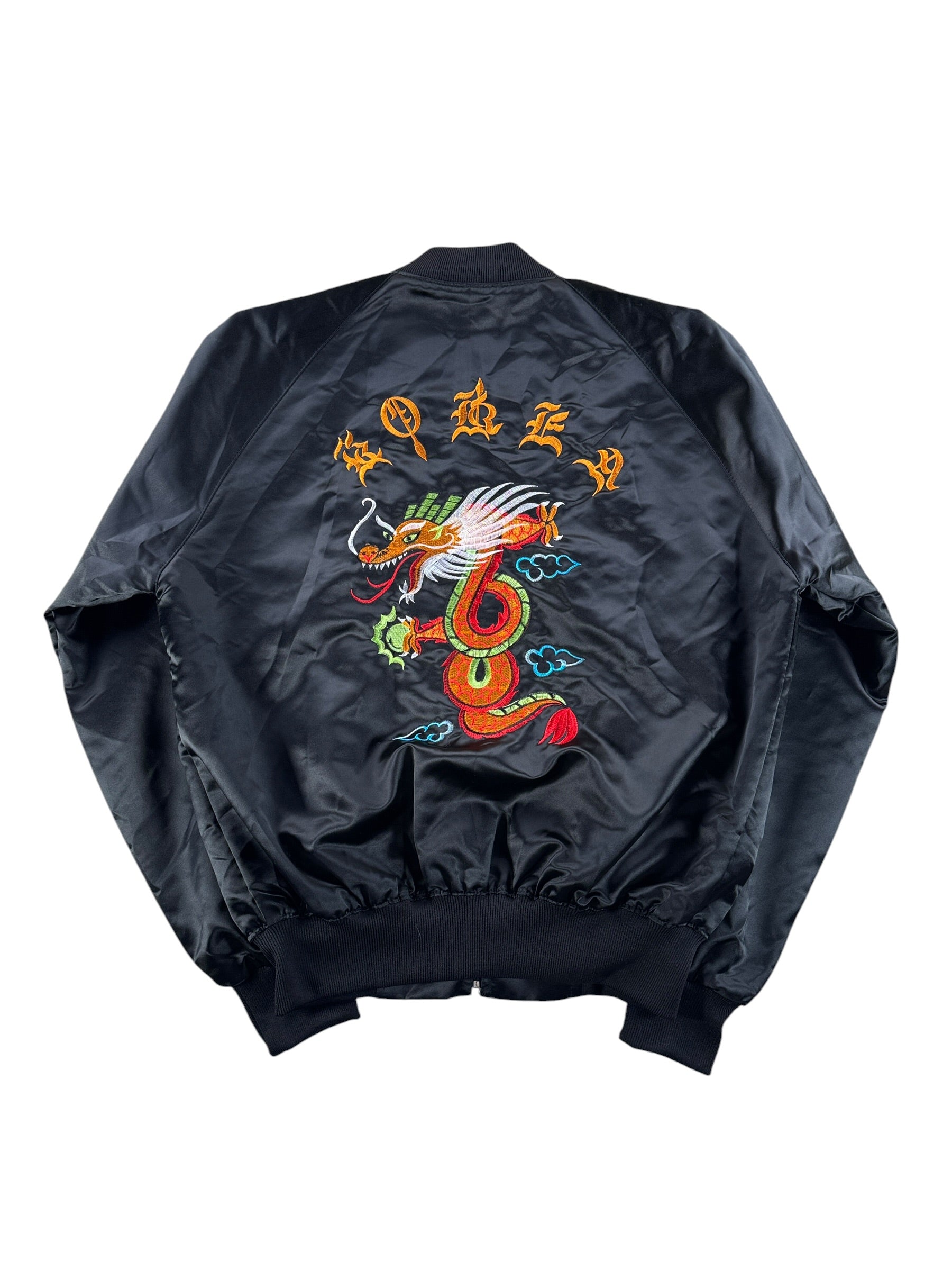Back of Vintage Korea Souvenir Jacket SZ L