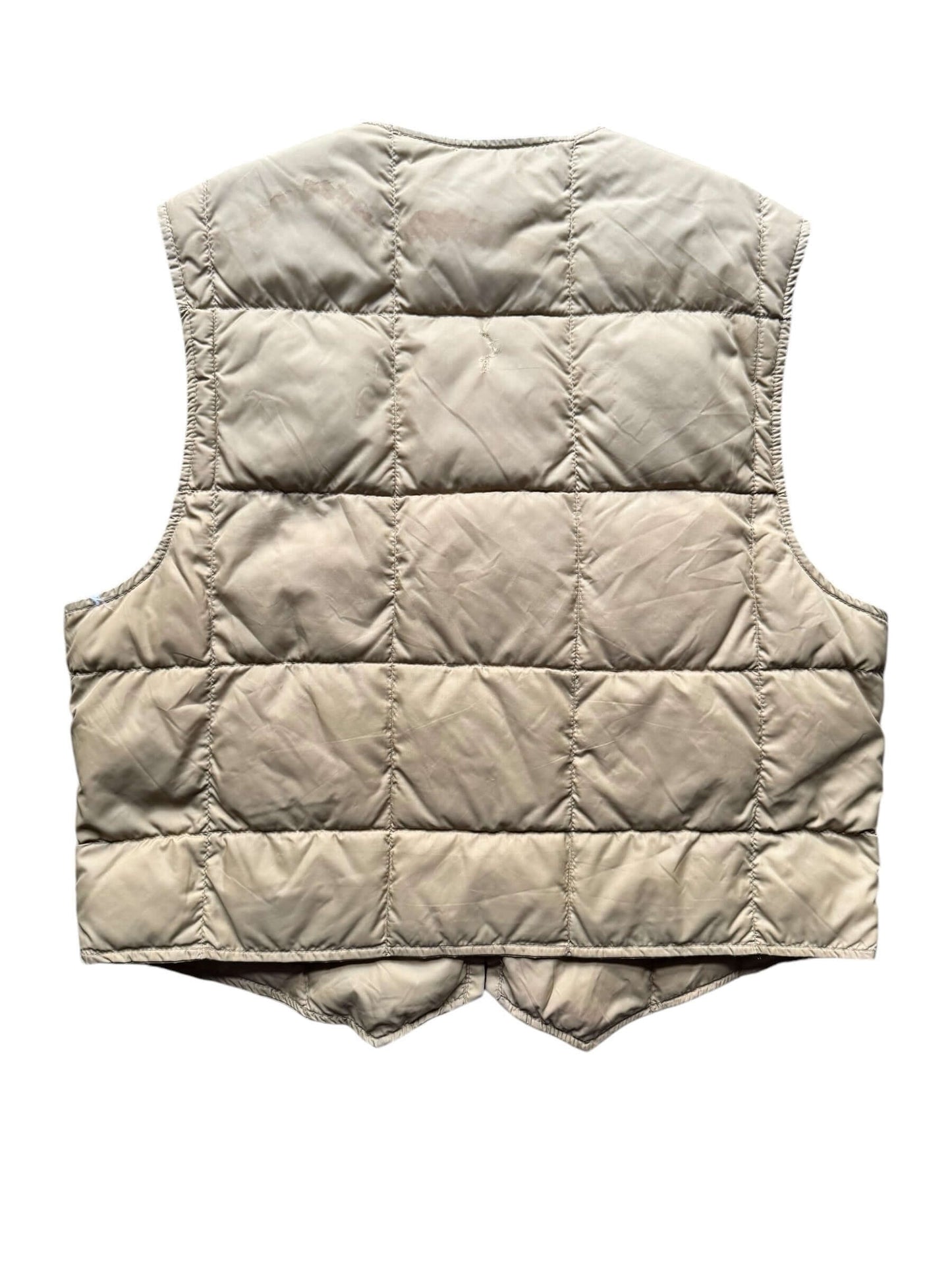 Back view of Eddie Bauer Down-Filled Liner Vest L