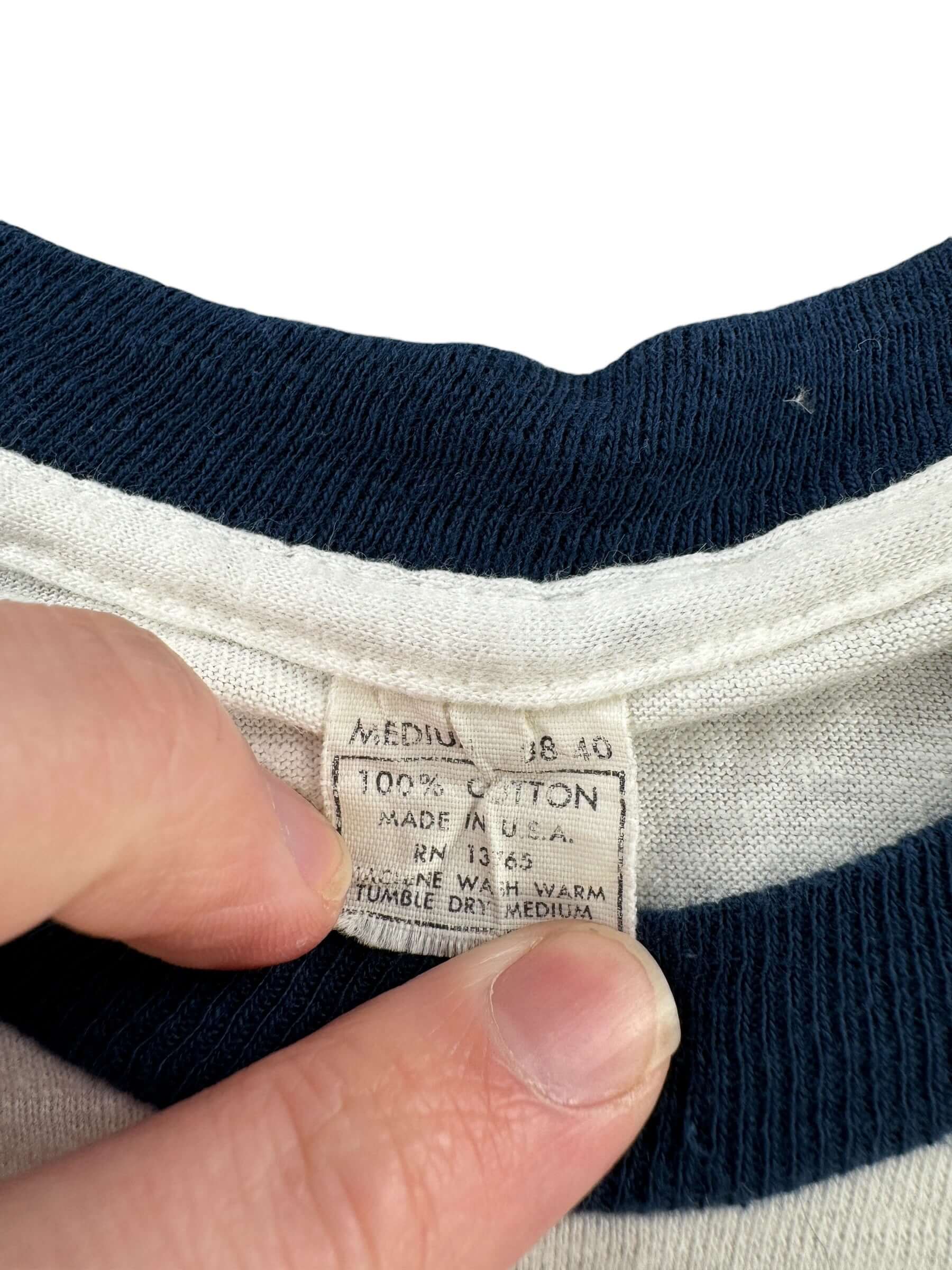Tag on Vintage Philly Ringer Tee SZ M (Fits XS)