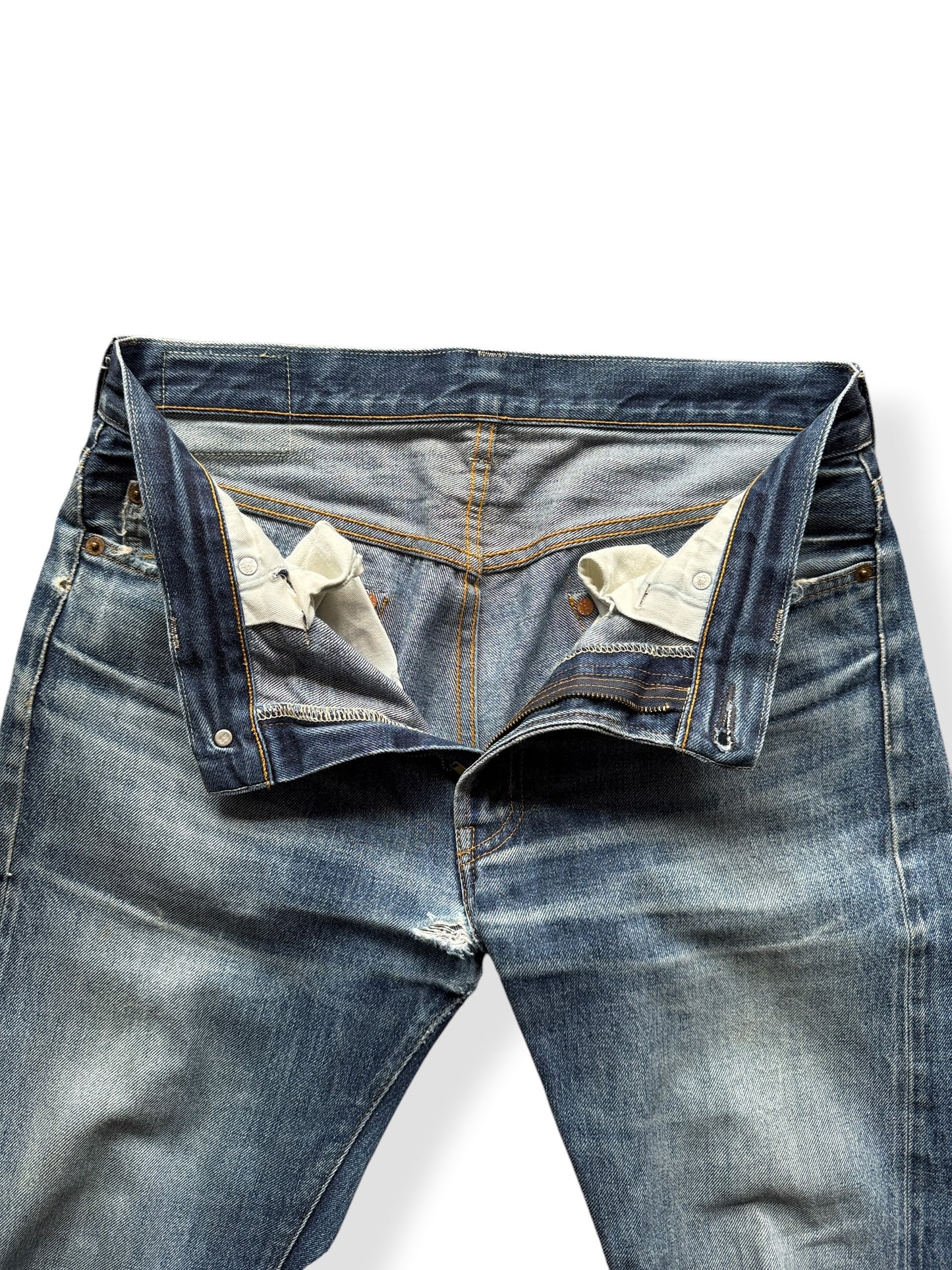 Inside of Levi's LVC 501ZXX Jeans W32