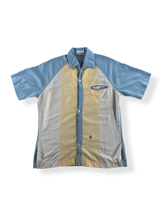 Front of Vintage Lancer Inner Router Button Up Shirt SZ S - AS IS