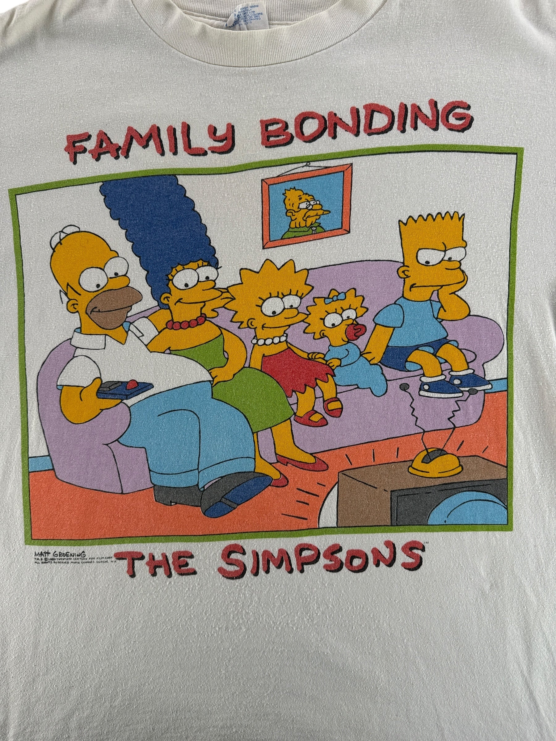 Vintage Simpsons Family Bonding Tee SZ L – The Barn Owl