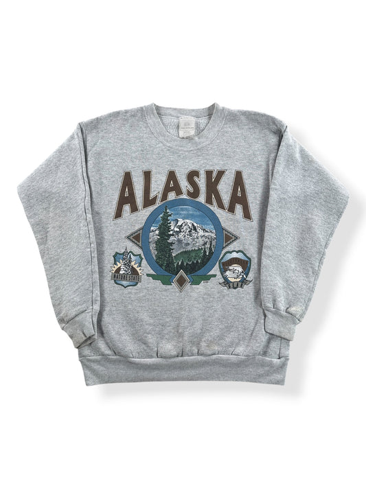 Front of Vintage Alaska Crewneck SZ M (Fits S)