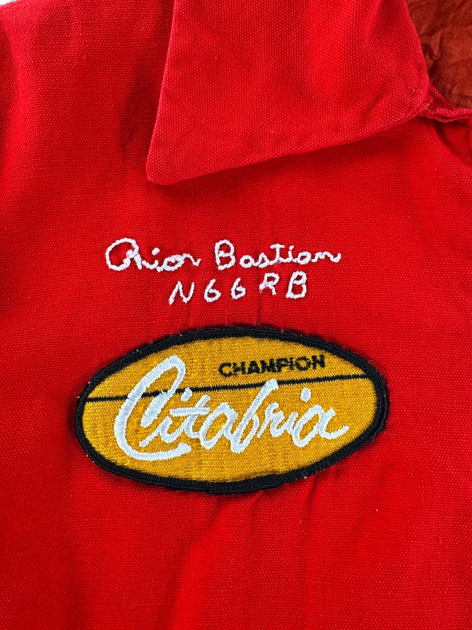 Patch on Vintage International Aerobatic Club Patched Jacket SZ S/M