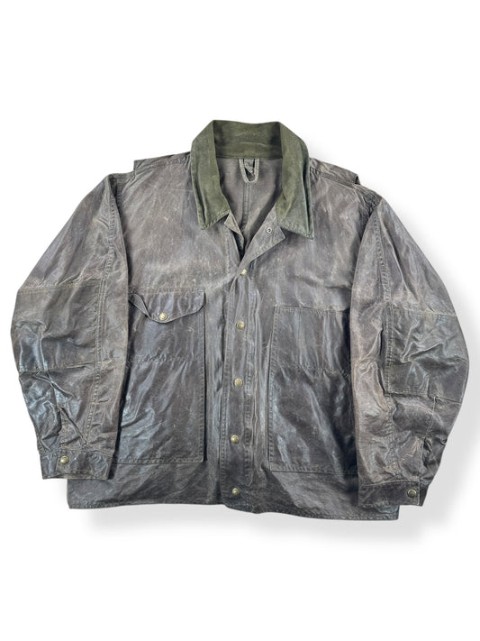 Front of Vintage Filson Waxed Tin Cloth Jacket SZ XXXL