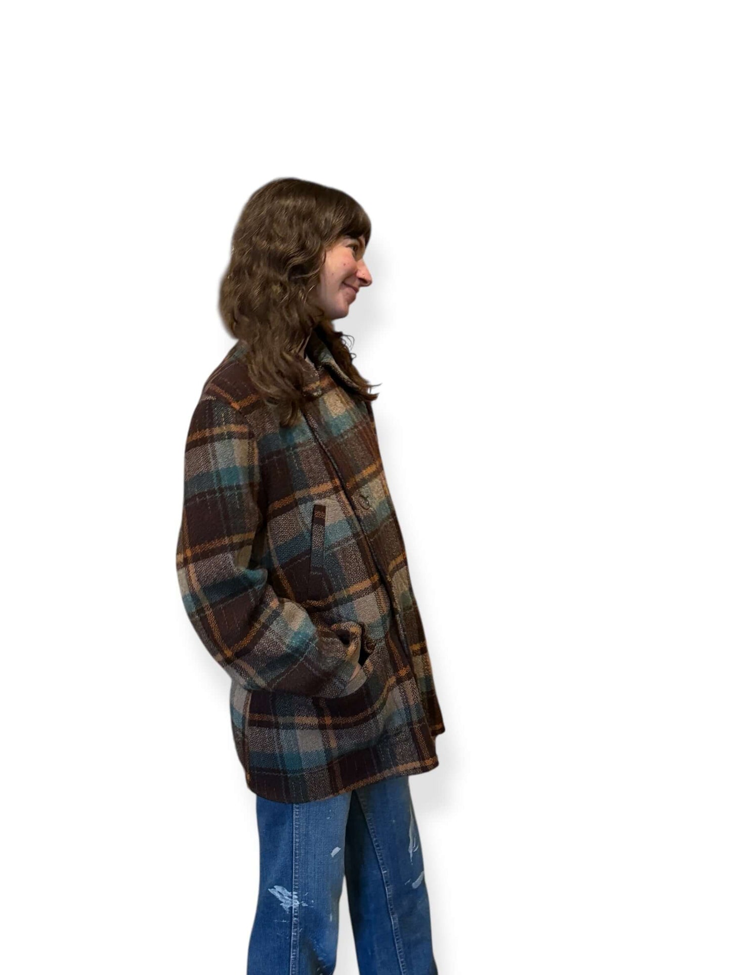 Side of Vintage 40s North Country Jacket SZ M