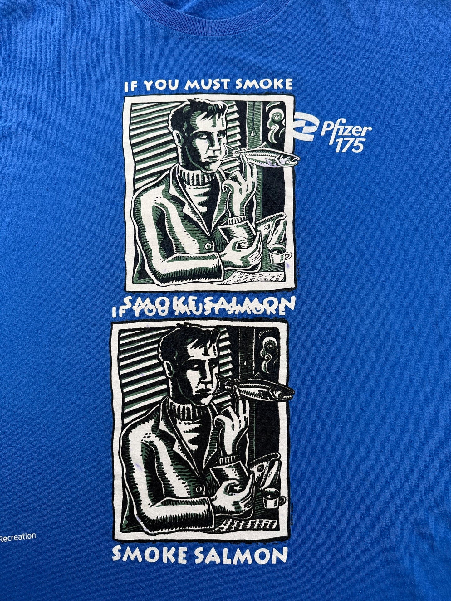 Graphic of Ray Troll Test Print Tee SZ XL