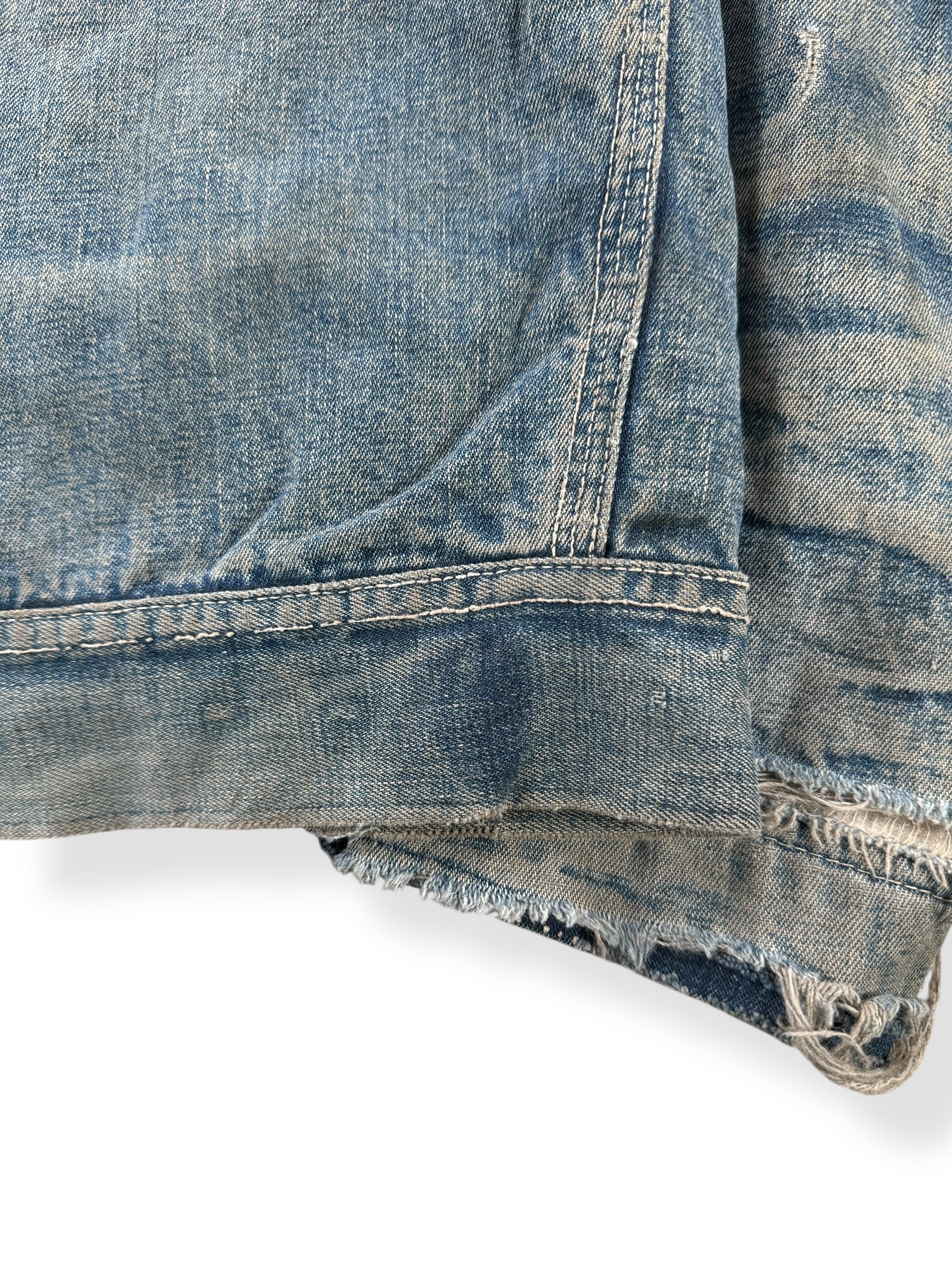 Missing Buttons and Tab on Vintage Lee 191-LB Jacket SZ 36