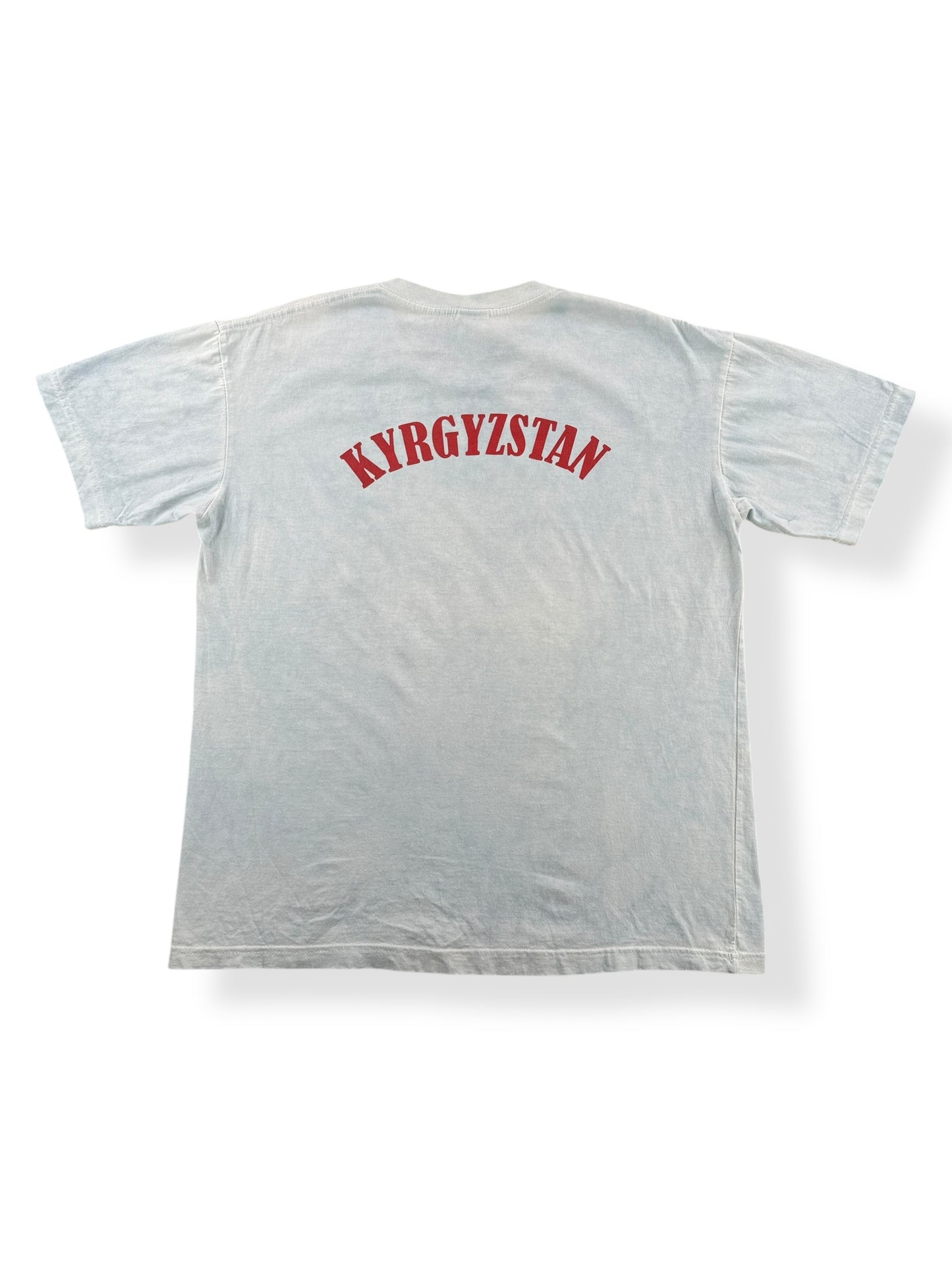 Back of Vintage Kyrgyzstan Tee SZ XL
