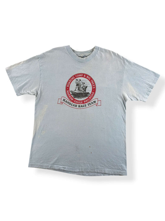 Front of Vintage Handcar Race Team Tee SZ L
