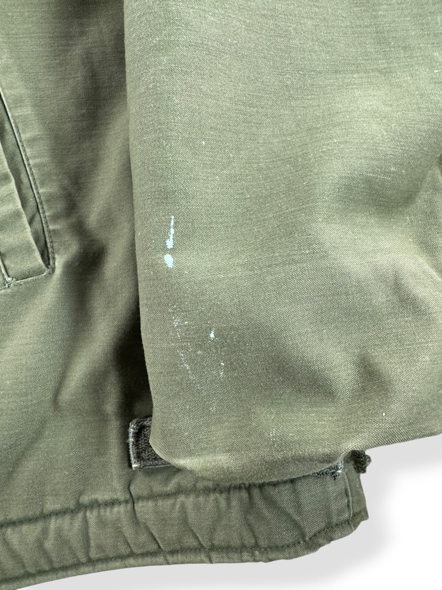 Stain on Vintage Cold Weather A-2 Deck Jacket SZ XL