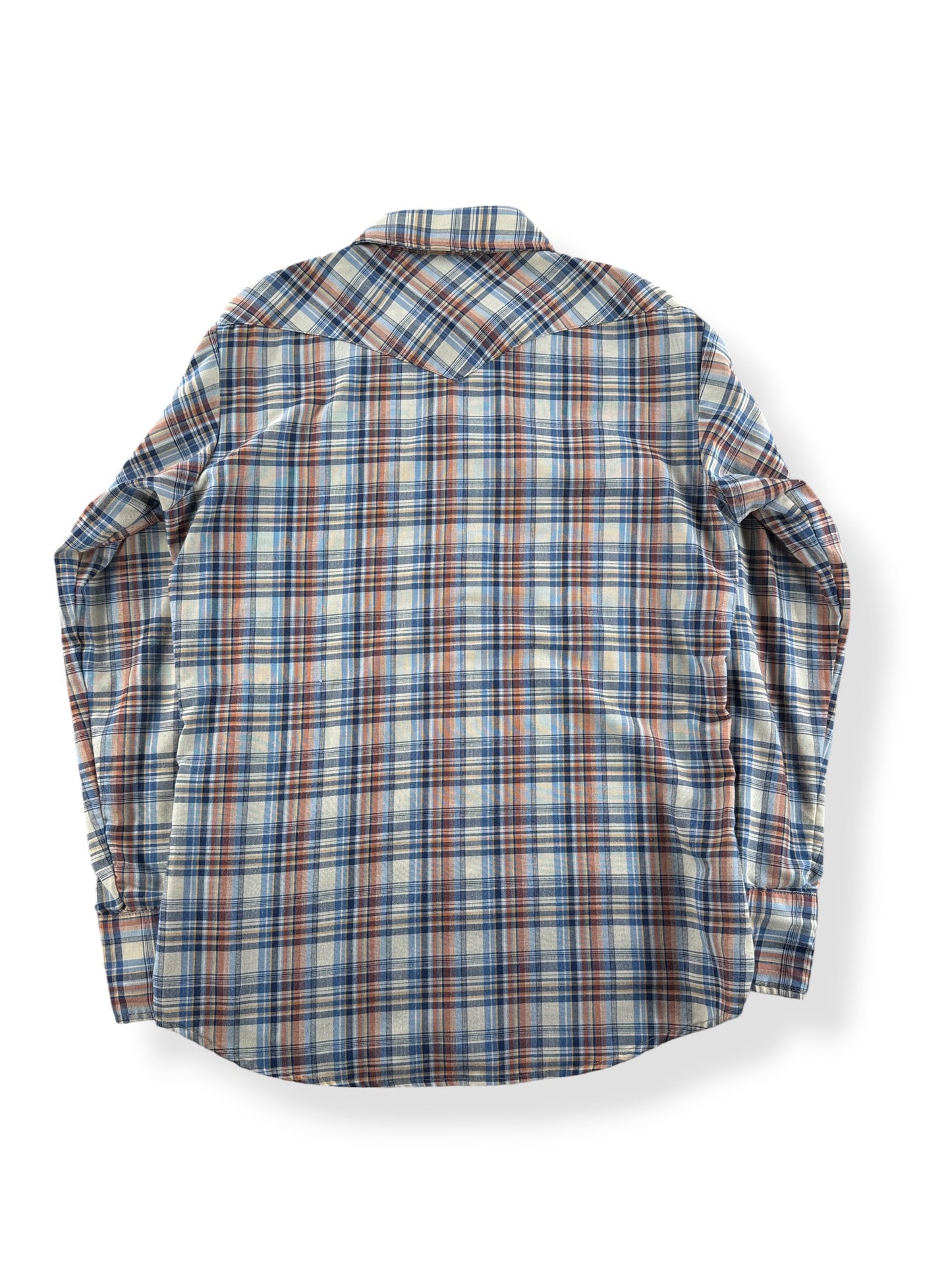 Back of Vintage Big Mac Pearlsnap SZ M