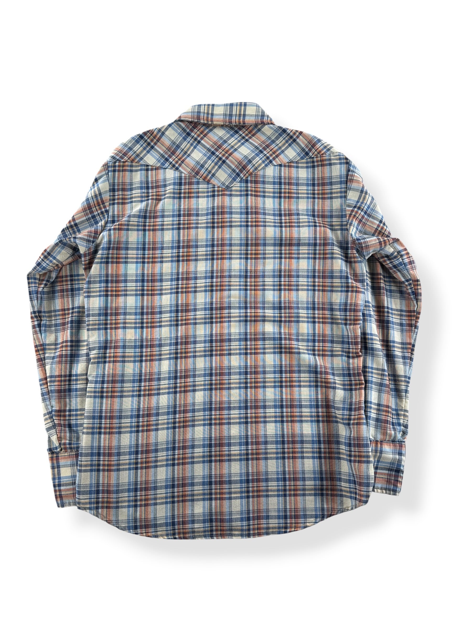 Back of Vintage Big Mac Pearlsnap SZ M
