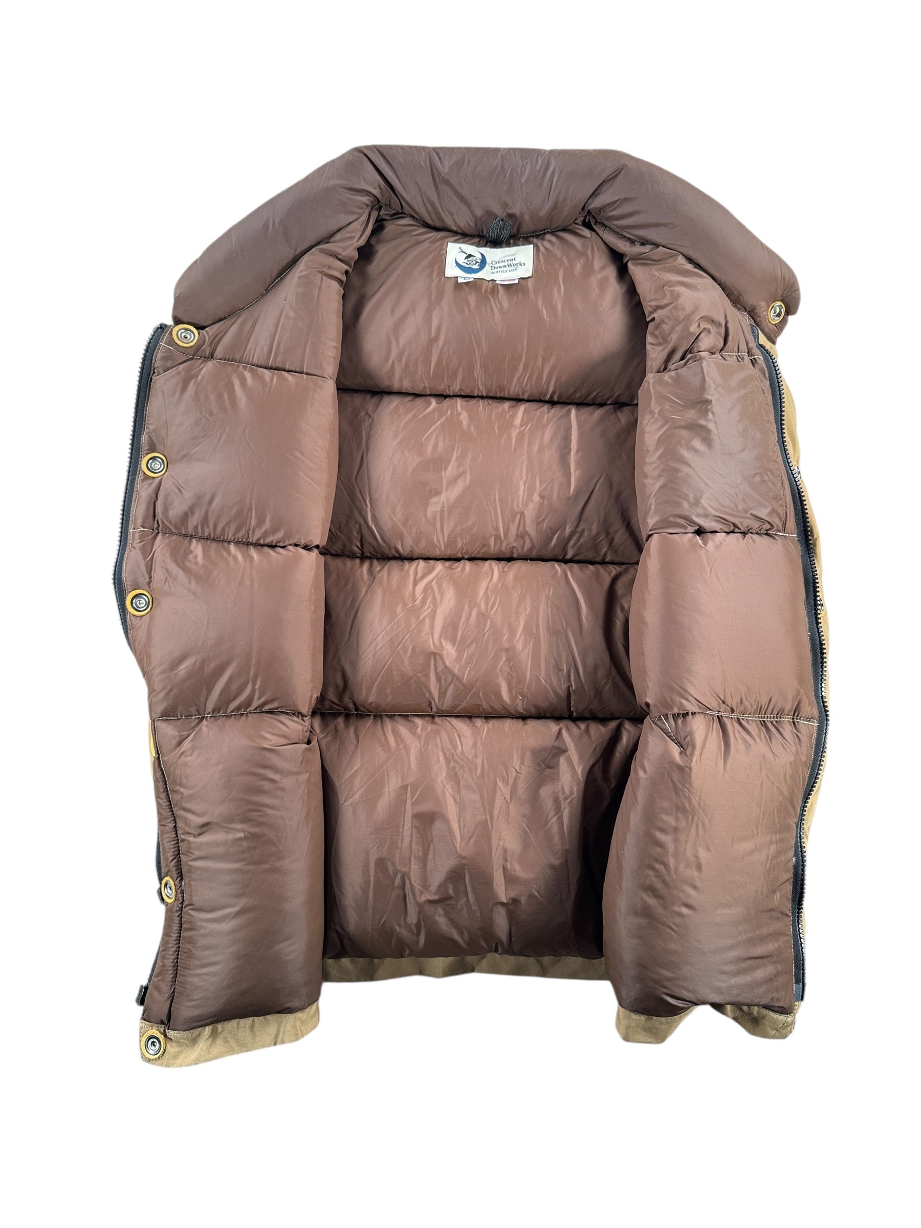 Modern Crescent Down Works Vest SZ M – The Barn Owl Vintage
