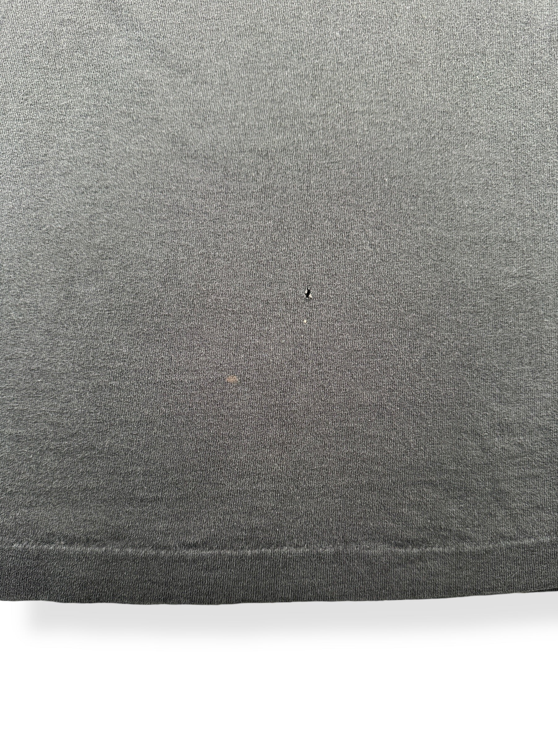 Hole on Vintage Faded Black Cats Tee SZ XL