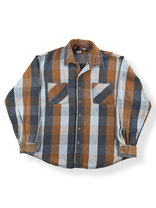 Front of Vintage Big Mac Cotton Flannel SZ L