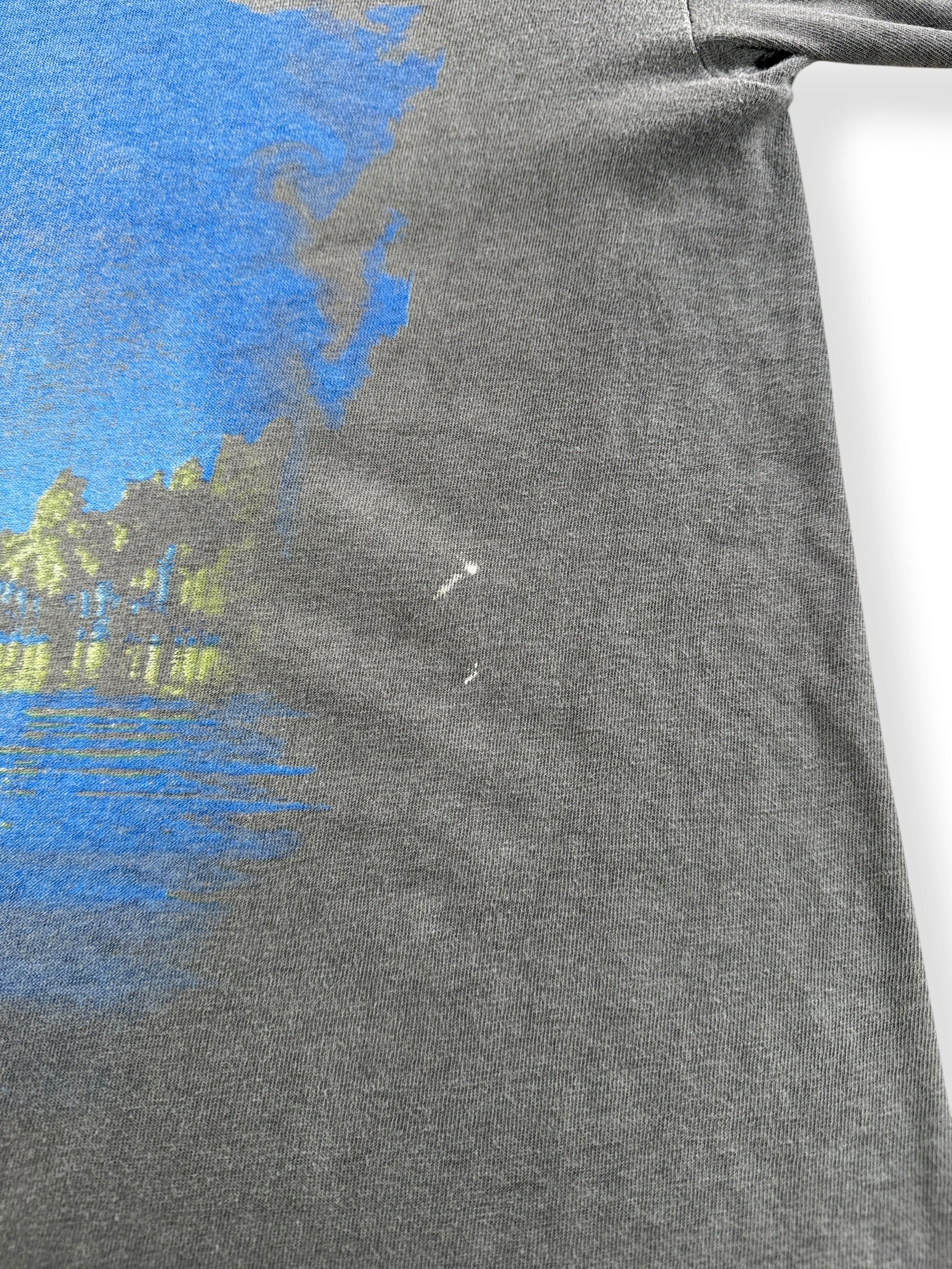 Staining on Vintage 90s Pink Floyd Wish You Were Here Tee SZ XL