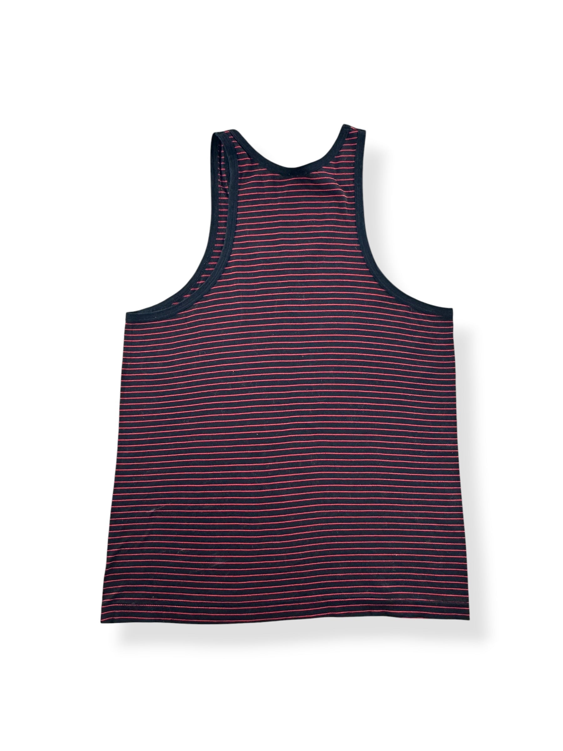 Back of Vintage Stripe Tank SZ S