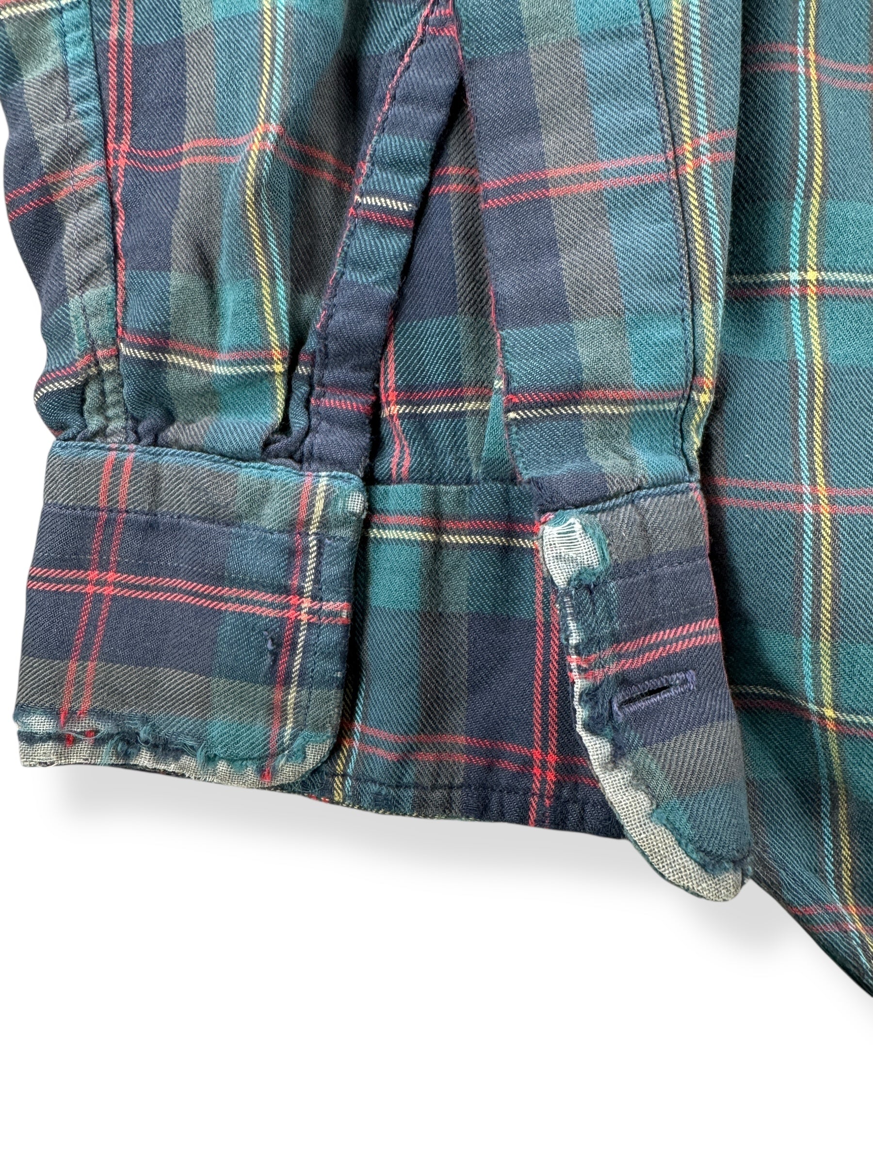 Missing Tag on Vintage LL Bean Rangeley Flannel SZ M Long