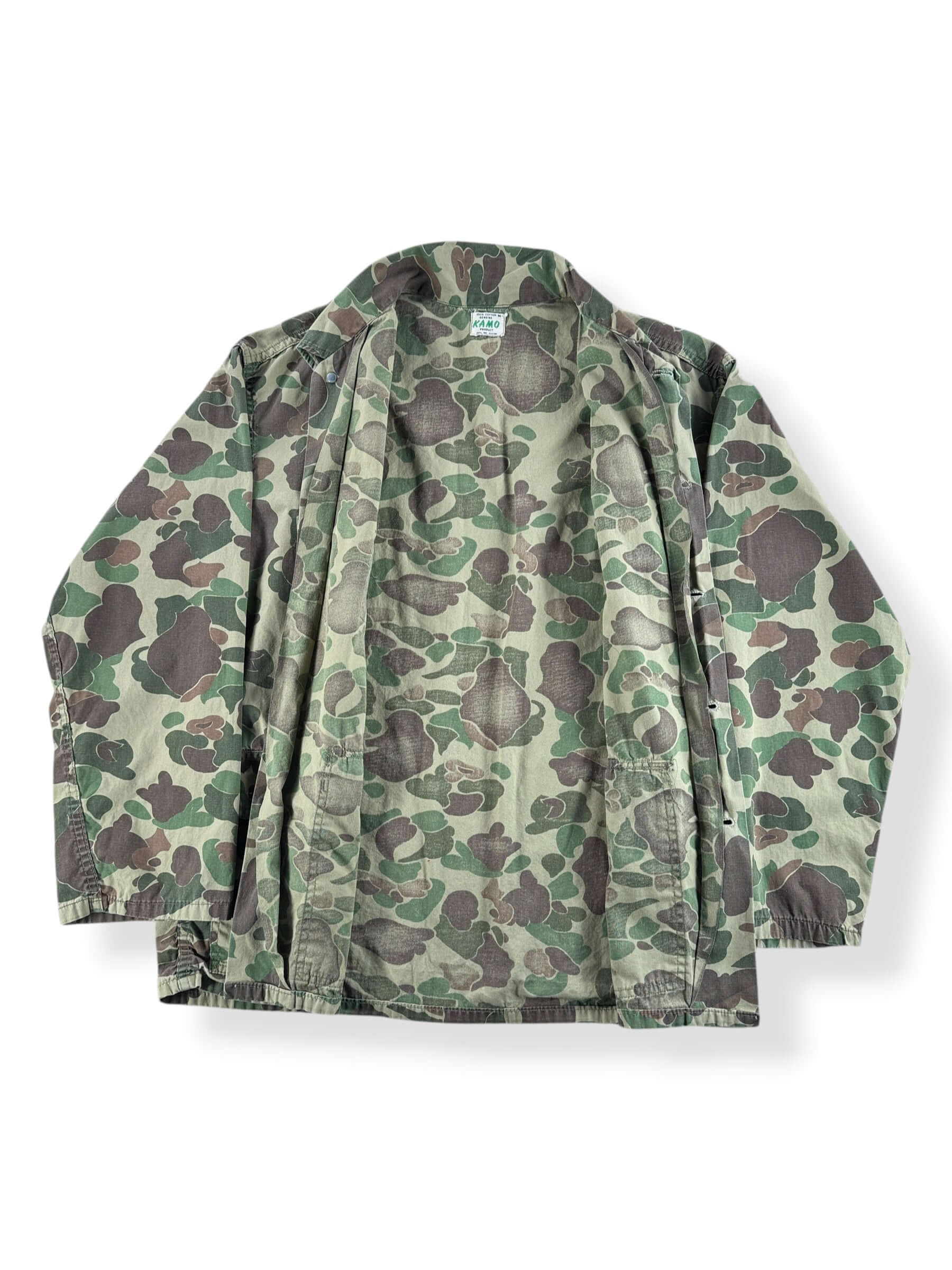Inside of Vintage Kamo Chore Coat SZ M