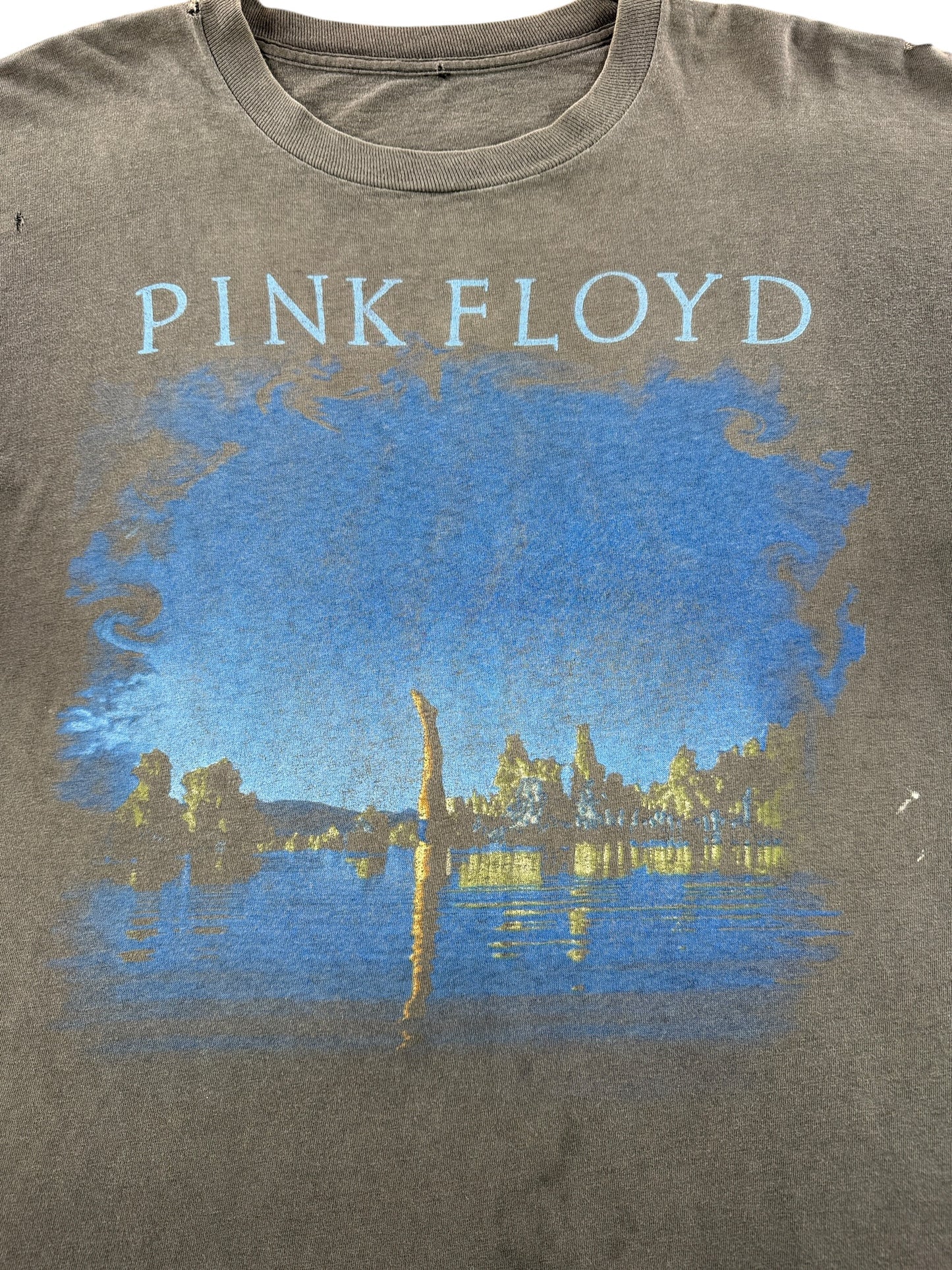 Graphic of Vintage 90s Pink Floyd Wish You Were Here Tee SZ XL