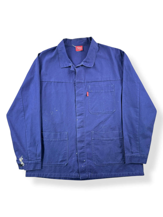 Front of Vintage Adolphe Lafont French Chore Coat SZ XL