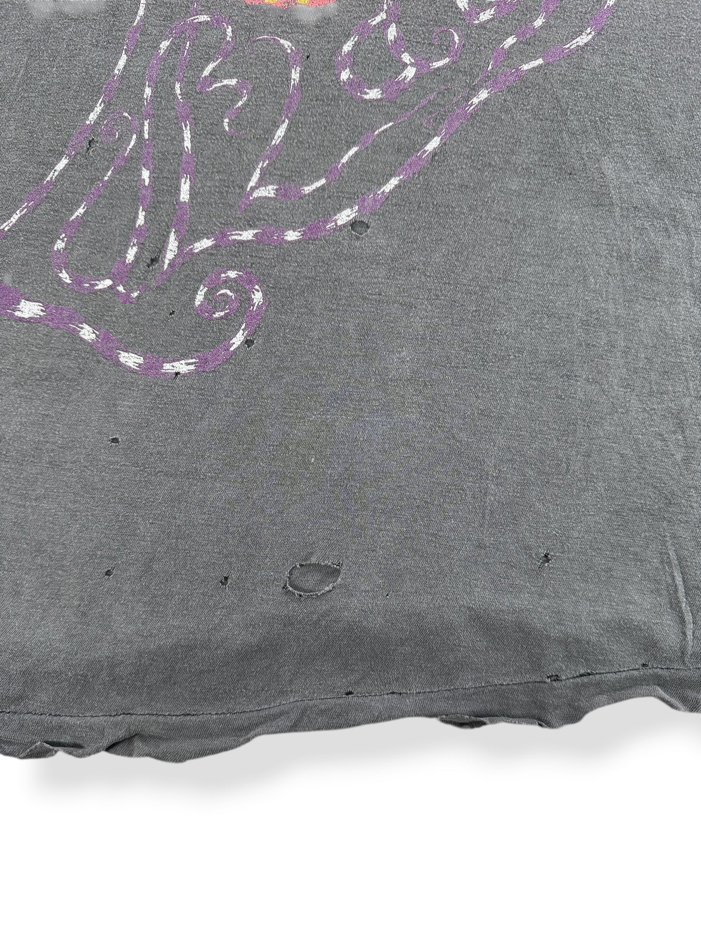 Wear on Vintage The Cure Thrashed Tee SZ XL - AS IS
