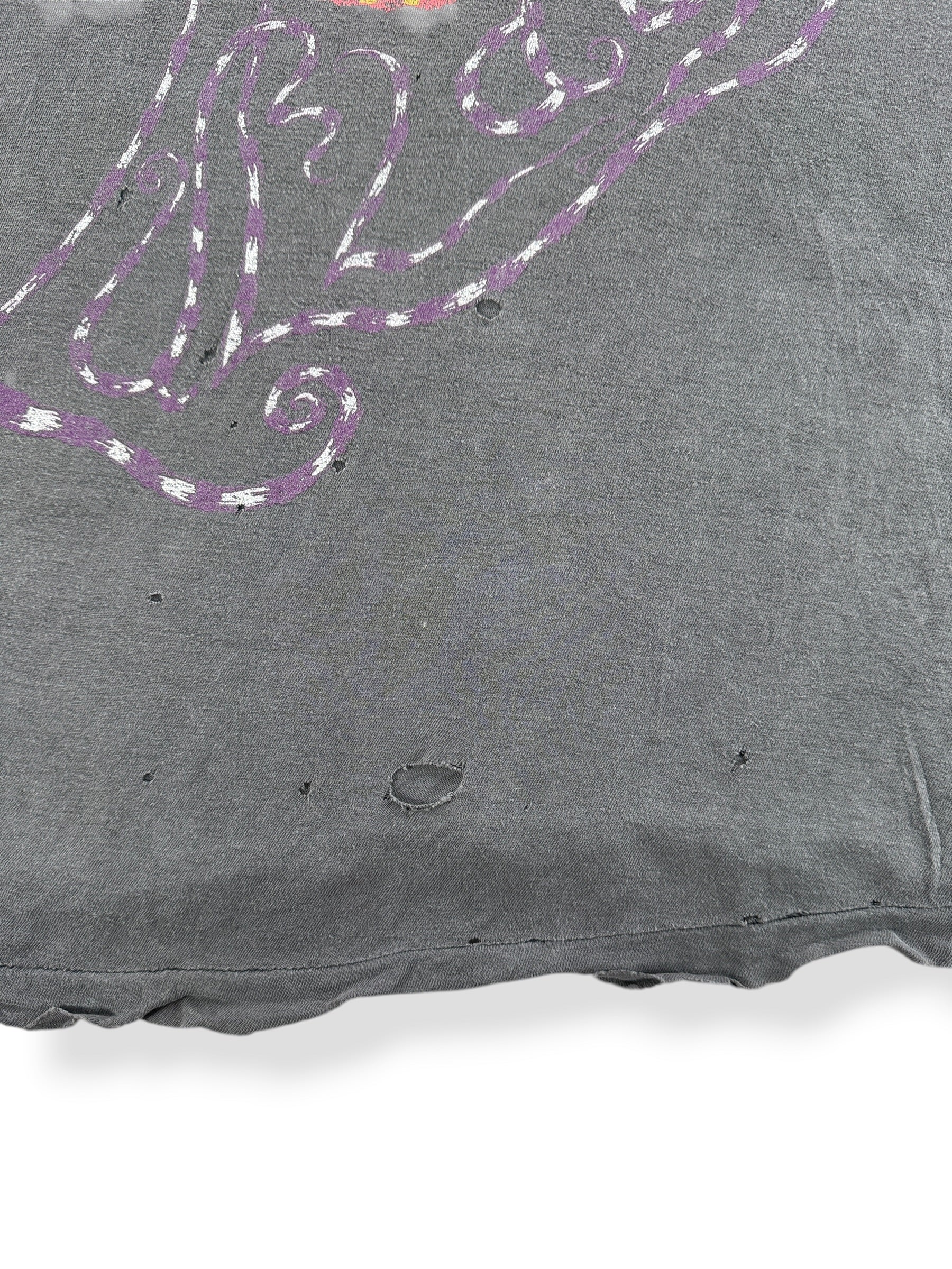 Wear on Vintage The Cure Thrashed Tee SZ XL - AS IS