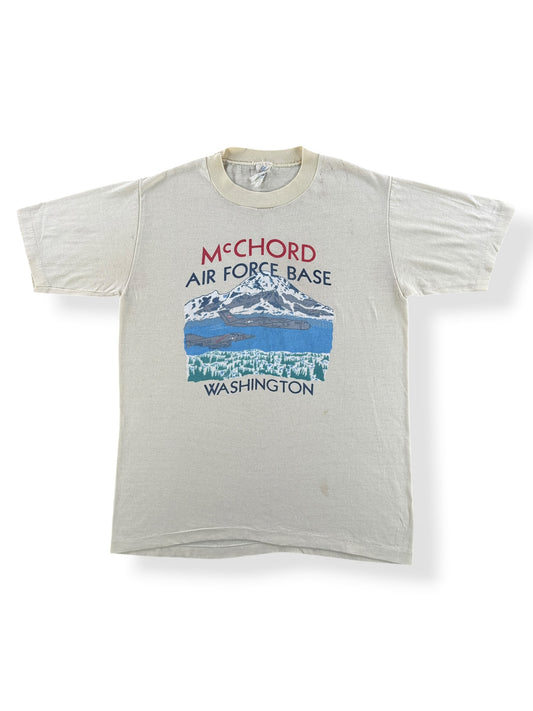 Front of Vintage McChord Air Force Base Washington Tee SZ L (Fits M)