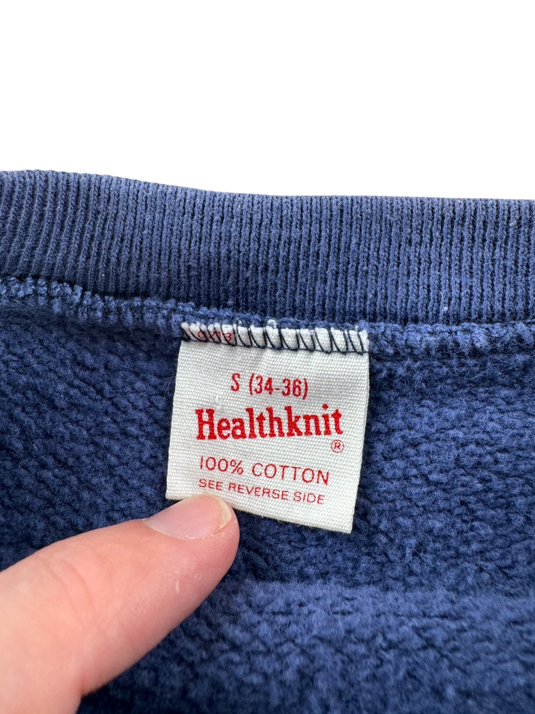 Tag on Vintage Healthknit Cotton Crewneck SZ XXS