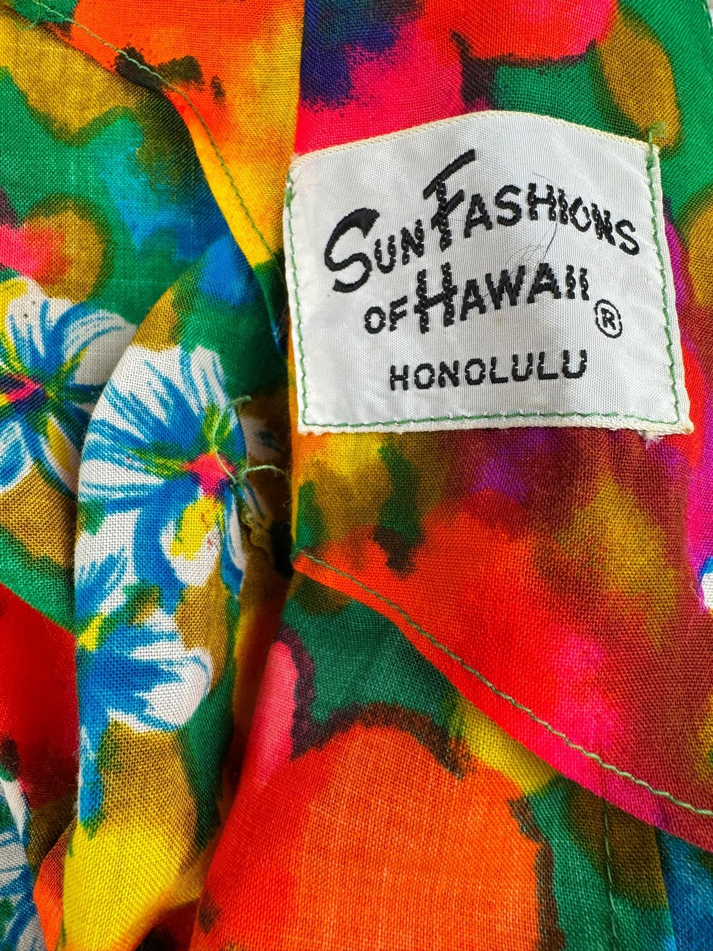 Tag 1960s Sun Fashions Palazzo Jumpsuit S
