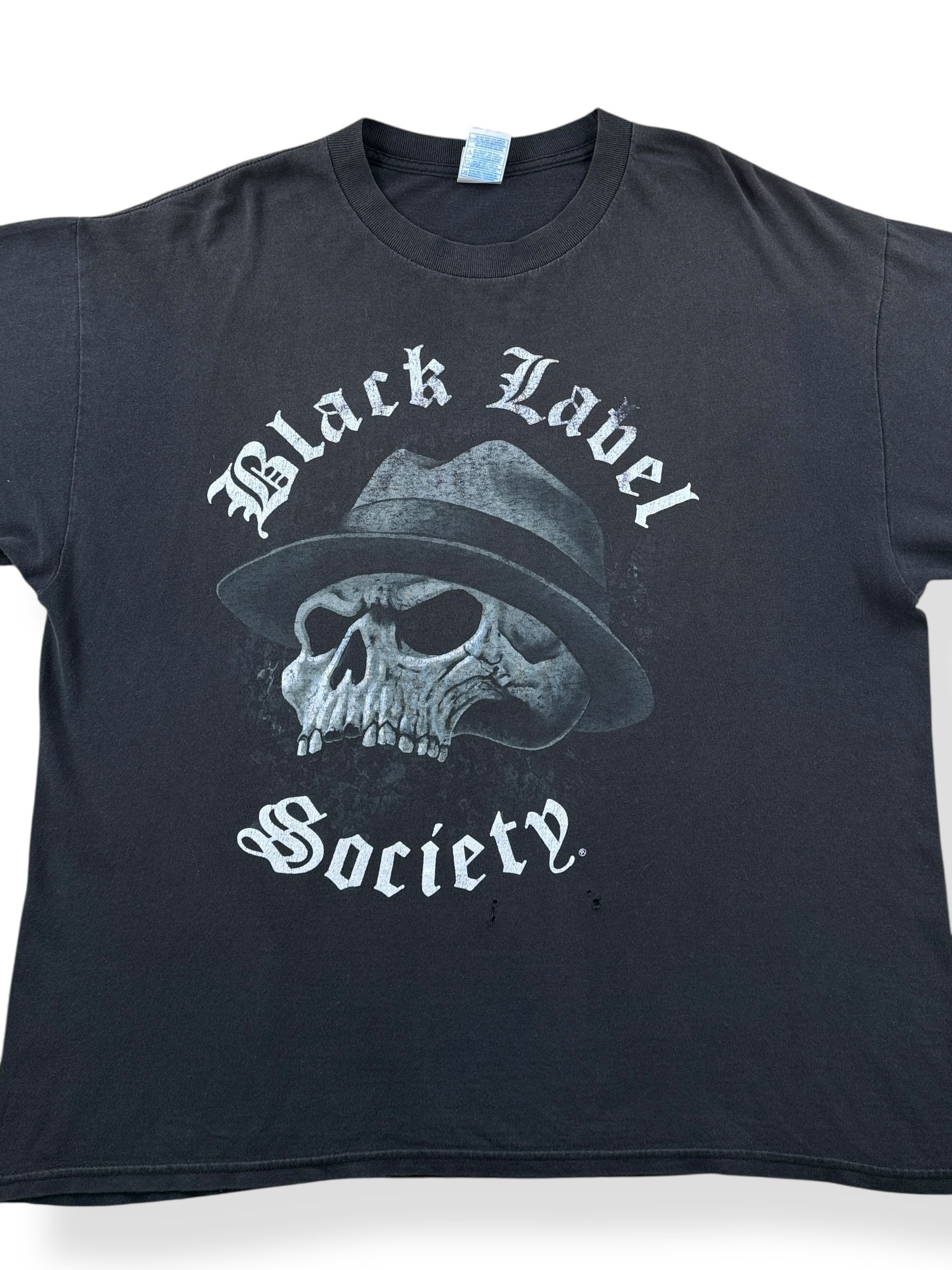 Front Close Up of Black Label Society Tee SZ XL