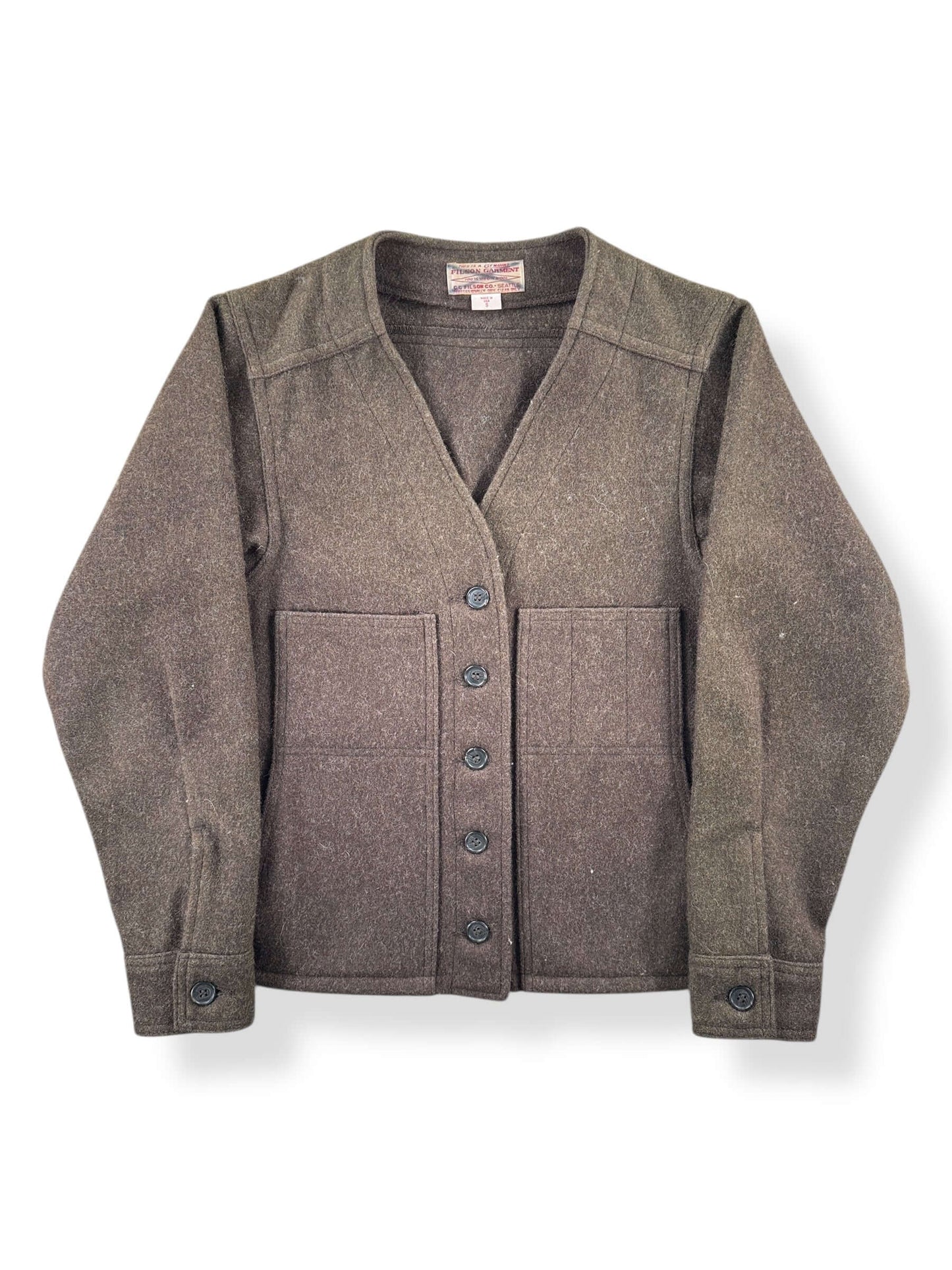 Front of Filson Wool Liner SZ S