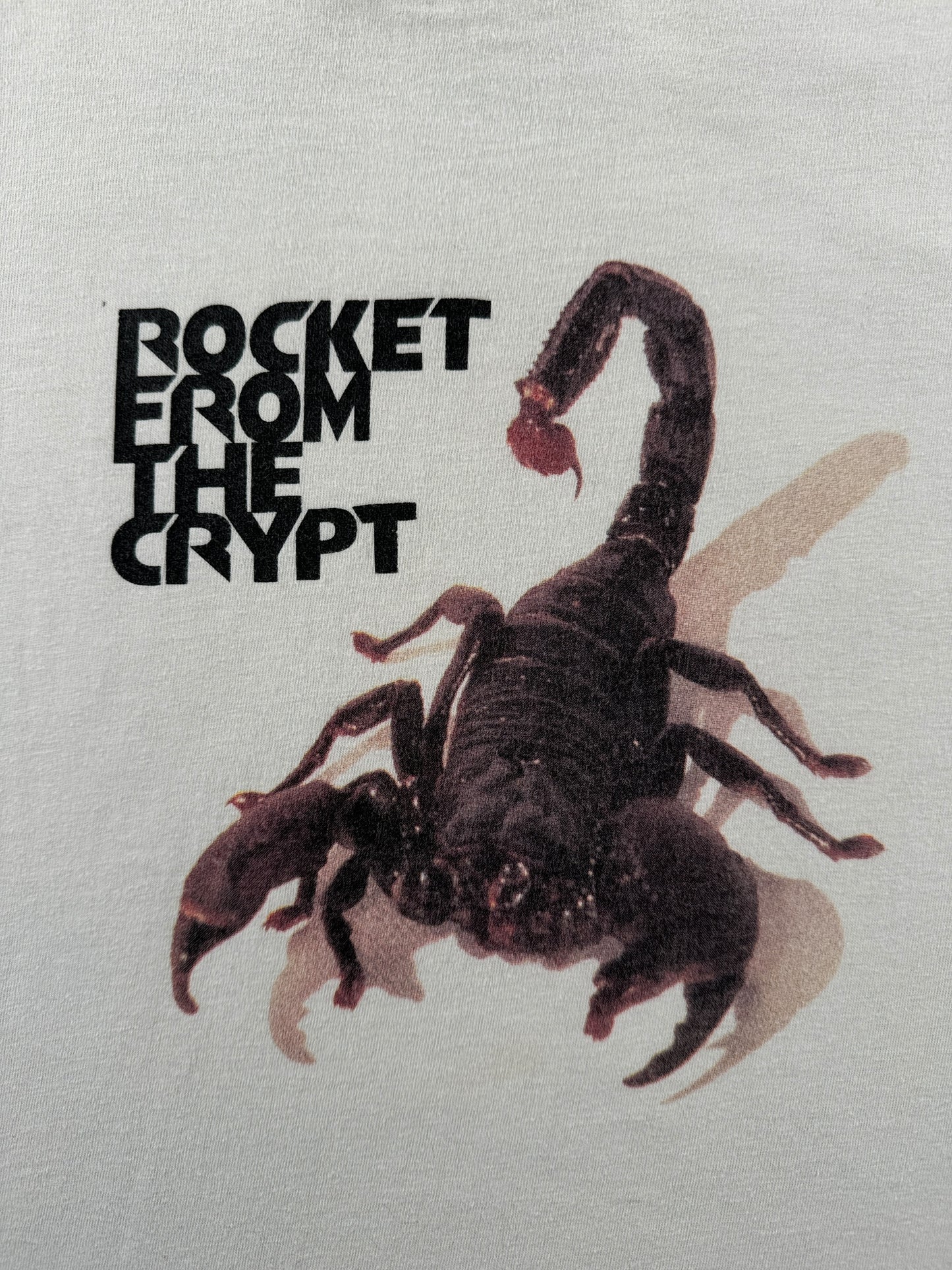 Graphic of Vintage Rocket From The Crypt Scream Dracula Scream Tee SZ L