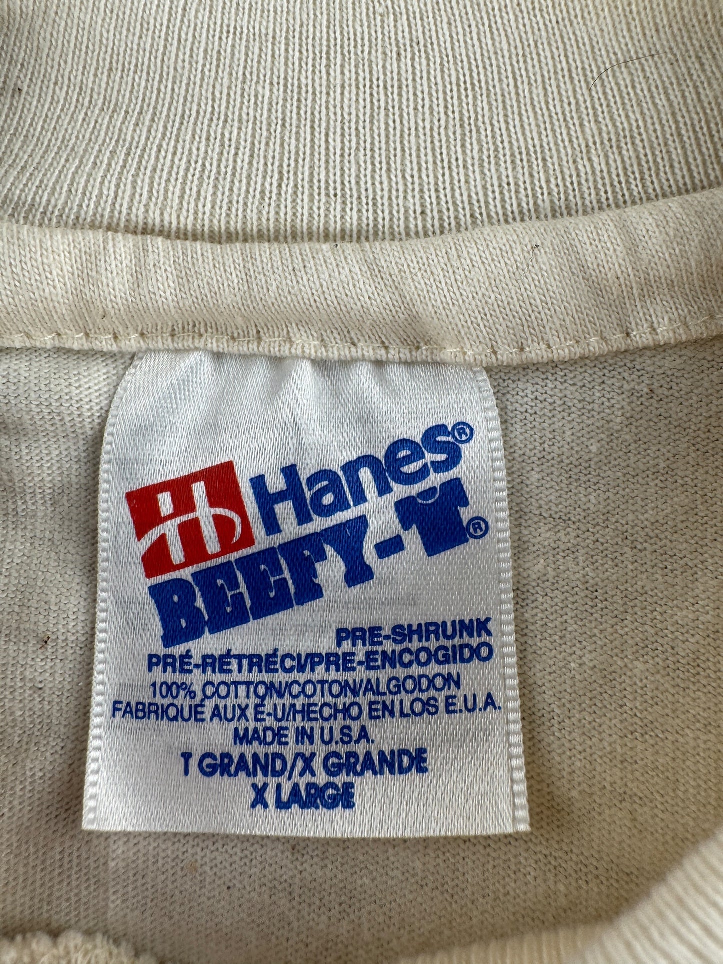 Tag on Vintage Nature Art Tee SZ XL