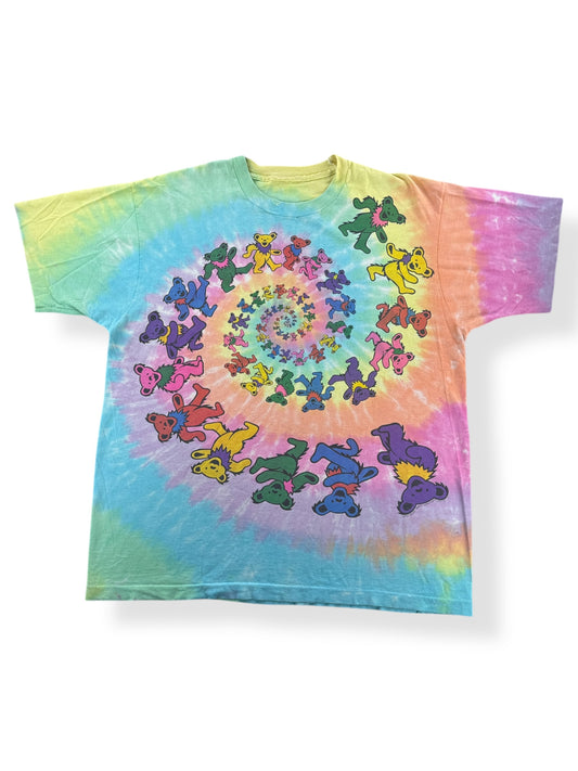 Front of Vintage '89 Grateful Dead Dancing Bears Tee SZ XL