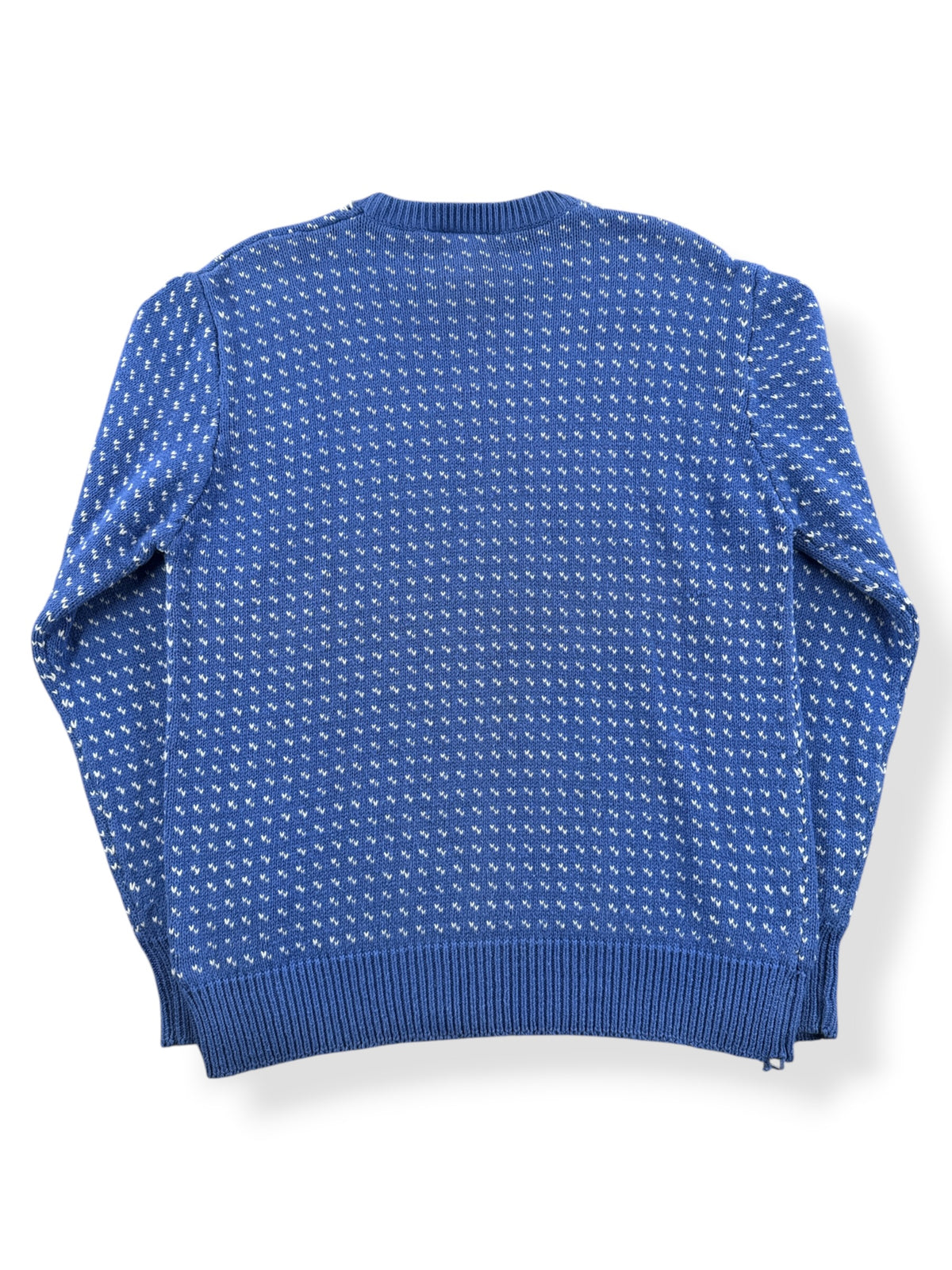 Back of Vintage 1980s Sierra Designs Birdseye Cotton Sweater SZ M/L