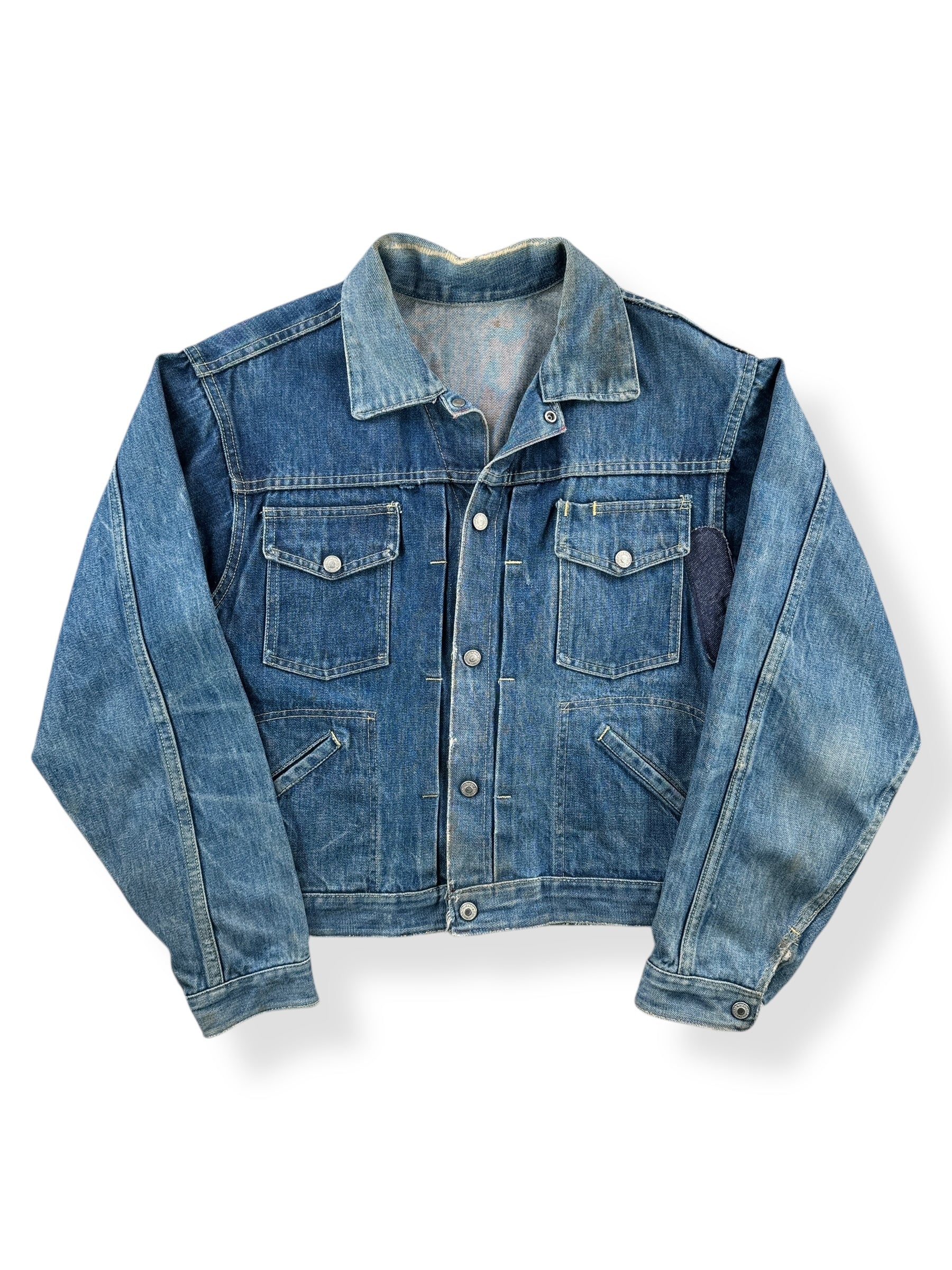 Front of Vintage Ranchcraft Selvedge Denim Jacket SZ M