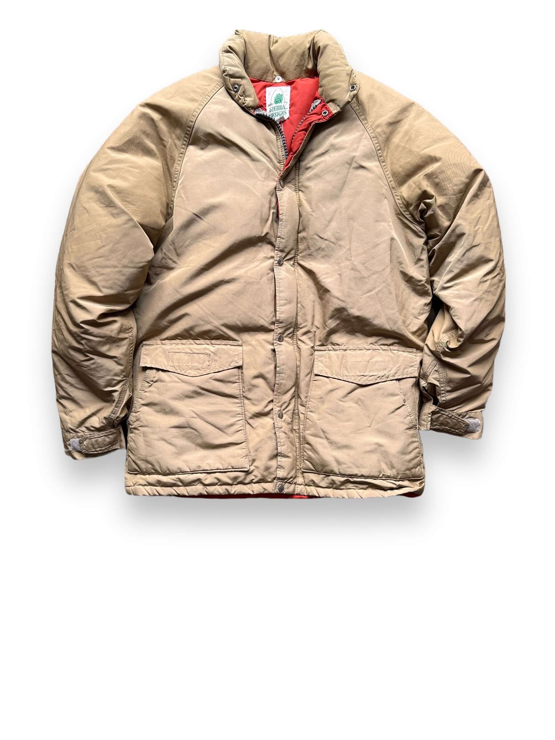 Front View of Vintage Sierra Designs Down Puffer SZ M