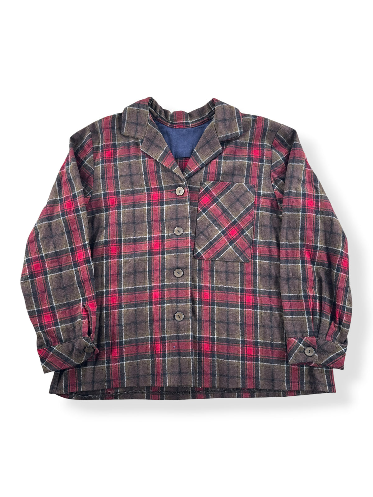Front of Vintage 49er Wool Jacket SZ M