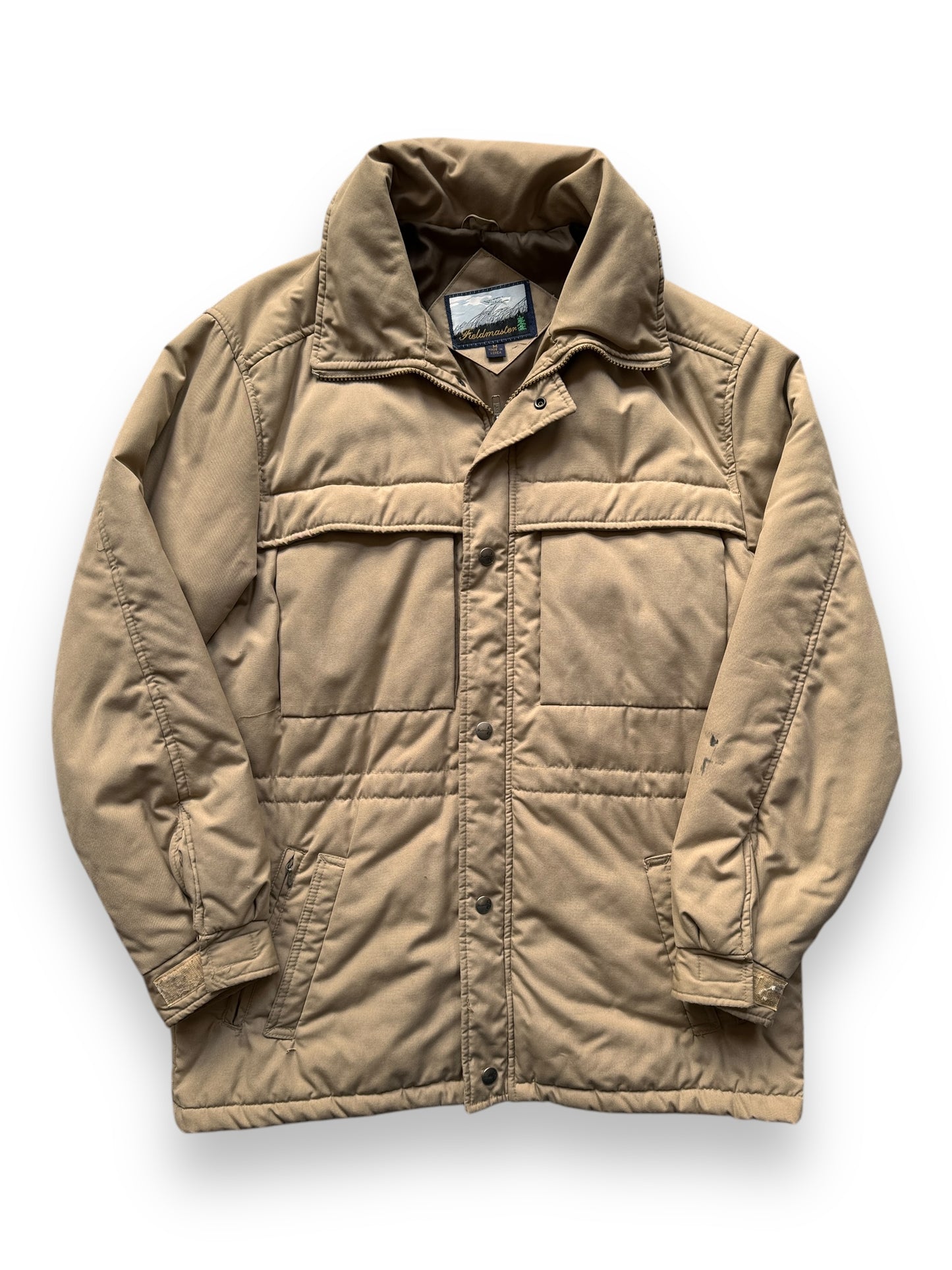 front of Vintage Fieldmaster Puffer Coat SZ M